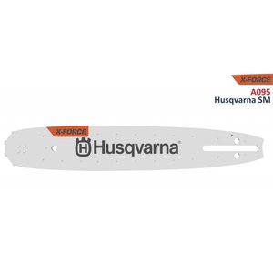 Пильная шина Husqvarna X-Force 12"/30 см, 3/8" mini, 1.3 мм, SM, SN, 45DL (5822076-45) фото 1