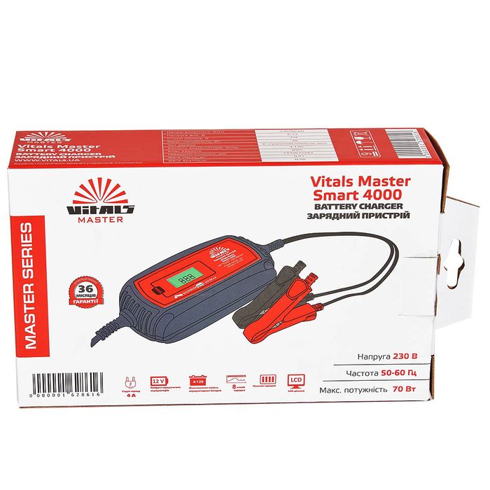 Зарядное устройство "Vitals Master Smart 4000" фото 6