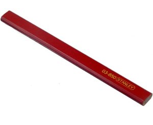 Олівець для розмітки по дереву, довжиною 176 мм, твердістю 2В STANLEY 1-03-850 фото 1