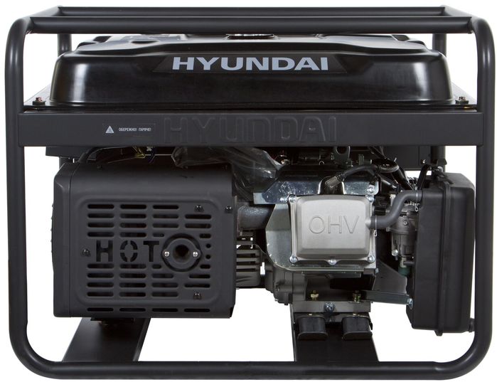 Бензиновый генератор Hyundai HHY 12500LE-3 фото 3