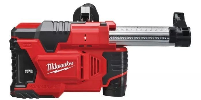 Система пиловидалення для перфораторів Milwaukee M12 DE-201X (4933443003) фото 3