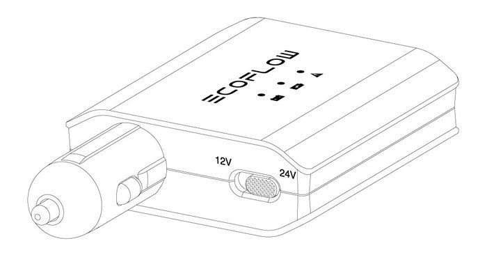Адаптер EcoFlow Car Battery Charging фото 4