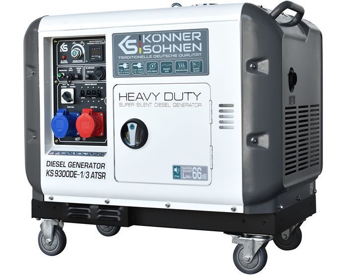 Дизельний генератор K&ouml;nner & S&ouml;hnen KS 9300DE-1/3 ATSR фото 2