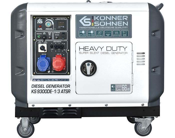 Дизельний генератор K&ouml;nner & S&ouml;hnen KS 9300DE-1/3 ATSR фото 3