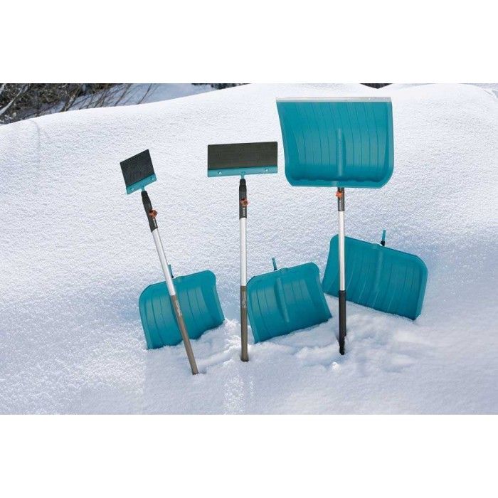 Лопата для прибирання снігу Gardena Combisystem з пласт.кантом, 40 см фото 4
