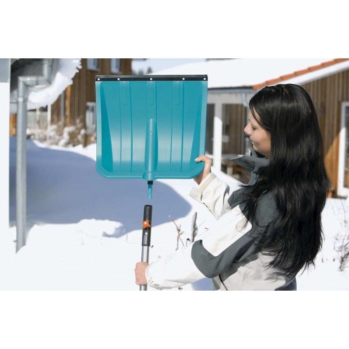 Лопата для уборки снега Gardena Combisystem 40 см с пластиковой кромкой (03240-20) фото 2