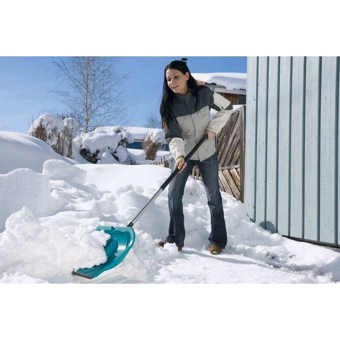 Лопата для уборки снега Gardena Combisystem 40 см с пластиковой кромкой (03240-20) фото 3