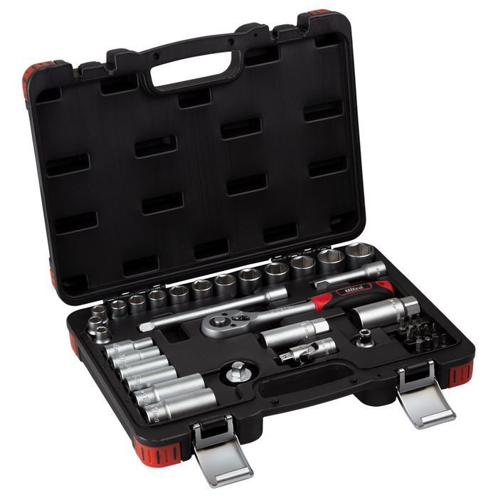 Набор насадок торцевых и бит Ultra 3/8" 39 шт CrV (6003092) фото 4