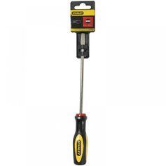 Отвертка Basic под прямой шлиц SL6.5 с длиной жала 100 мм STANLEY 0-60-004 фото 1