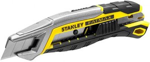 Ніж FatMax Integrated Snap Knife завдовжки 165 мм з лезом завширшки 18 мм з сегментами, що відламуються STANLEY FMHT10592-0 фото 1