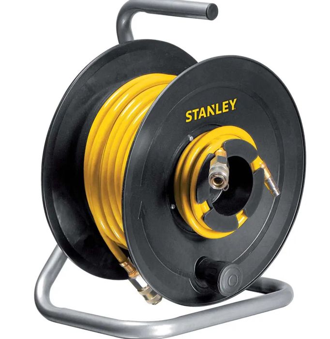 Котушка зі шлангом для стисненого повітря STANLEY 166013XSTN фото 1