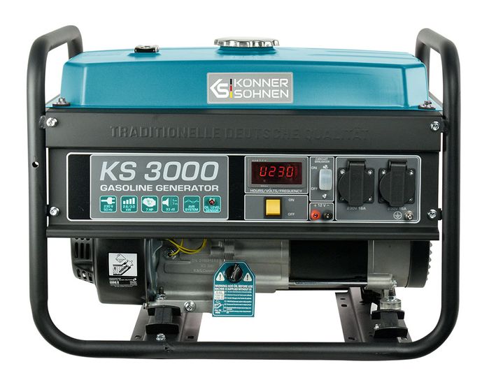Бензиновий генератор Könner & Söhnen KS 3000 фото 1