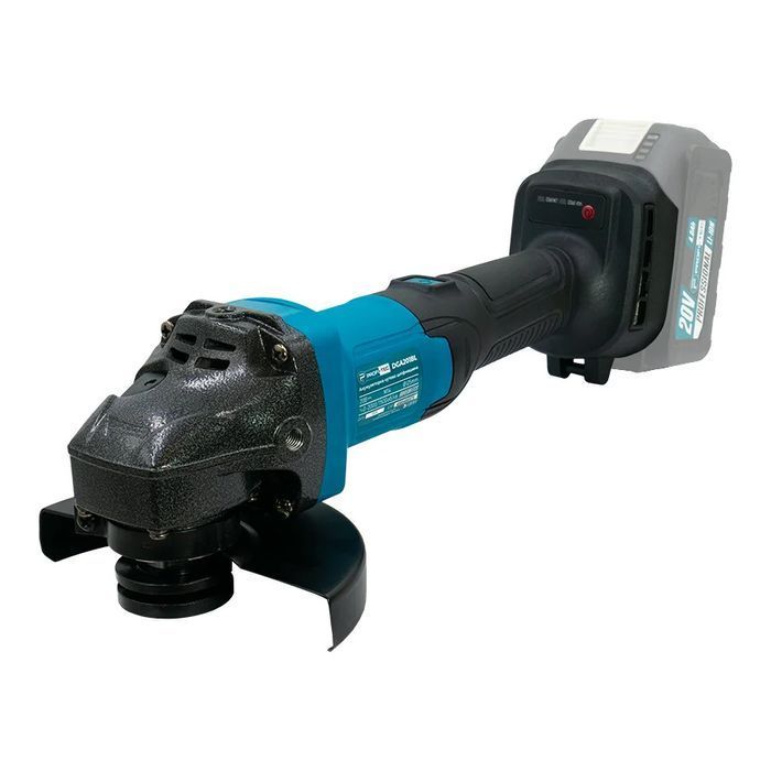 Аккумуляторная угловая шлифовальная машина PROFI-TEC DGA201BL POWERLine фото 2