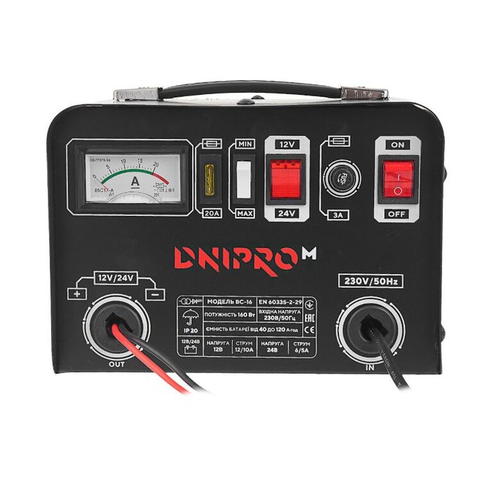 Зарядное устройство Dnipro-M BC-16 фото 2