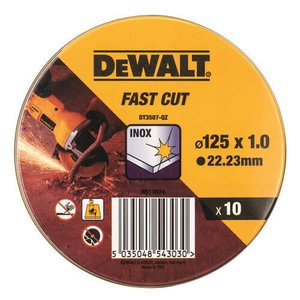 Набір кіл відрізних DeWALT DT3507 фото 1