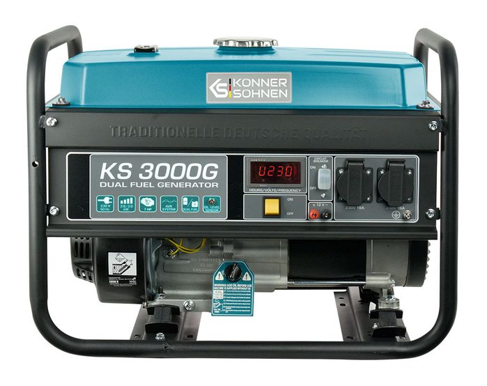 Двопаливний генератор Könner & Söhnen KS 3000G фото 1