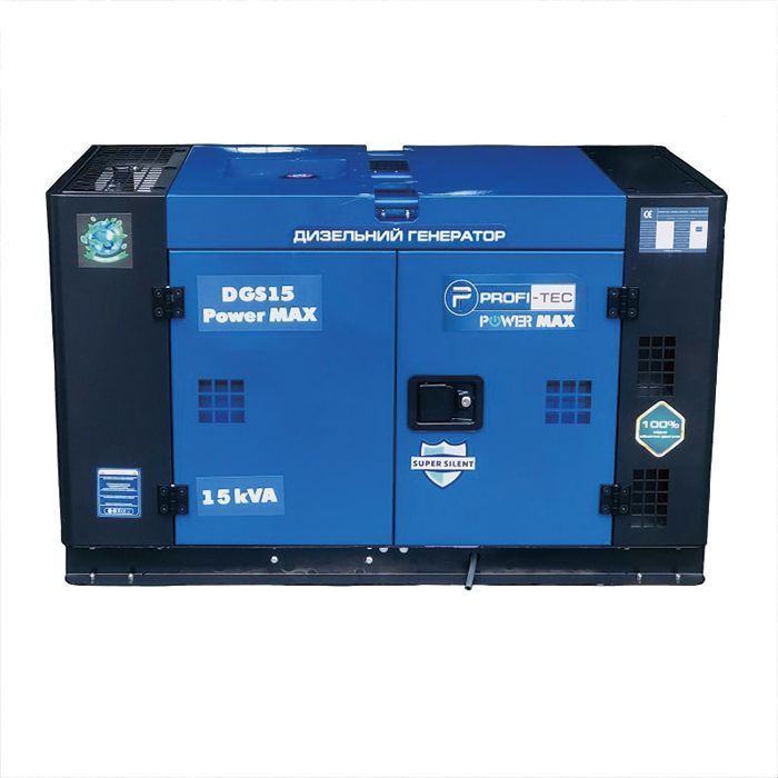 Дизельний генератор PROFI-TEC DGS15 Power MAX (005028) фото 4