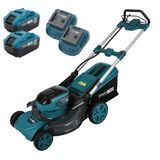 Аккумуляторная газонокосилка PROFI-TEC EasyMow 51 Pro (2&times;PT2080EP (8.0 Ач), зарядное устройство) фото 1