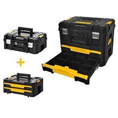Комплект ящиков DeWALT TSTAK (DWST1-70703+DWST1-70706) DWST1-70702 фото 1
