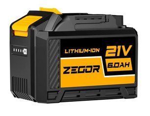 Аккумулятор Zegor BL-2160P для электроинструментов 21V/6Ah фото 1