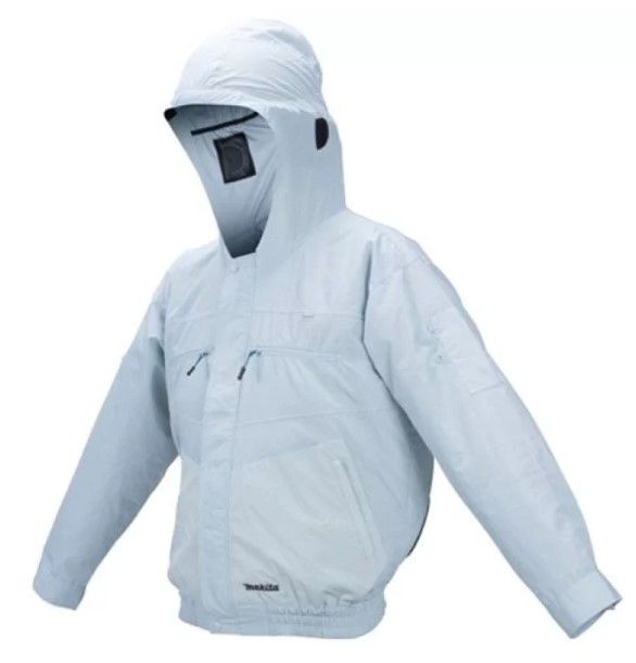 Акумуляторна куртка з вентиляцією Makita DFJ211Z3XL фото 1