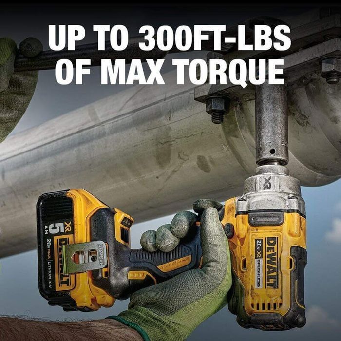 Гайковерт ударний акумуляторний DeWALT DCF894HNT фото 7