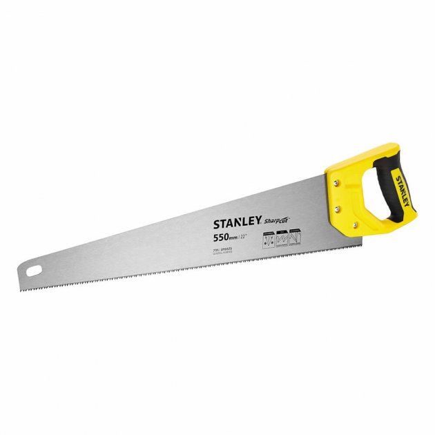Ножовка SHARPCUT ™ длиной 550 мм для поперечного и продольного реза STANLEY STHT20368-1 фото 2