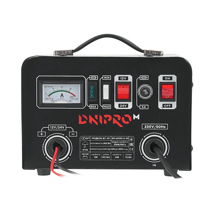 Зарядное устройство Dnipro-M BC-30 фото 2