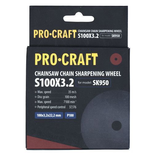 Заточувальний керамічний диск Procraft S100X3.2 до SK950 фото 2