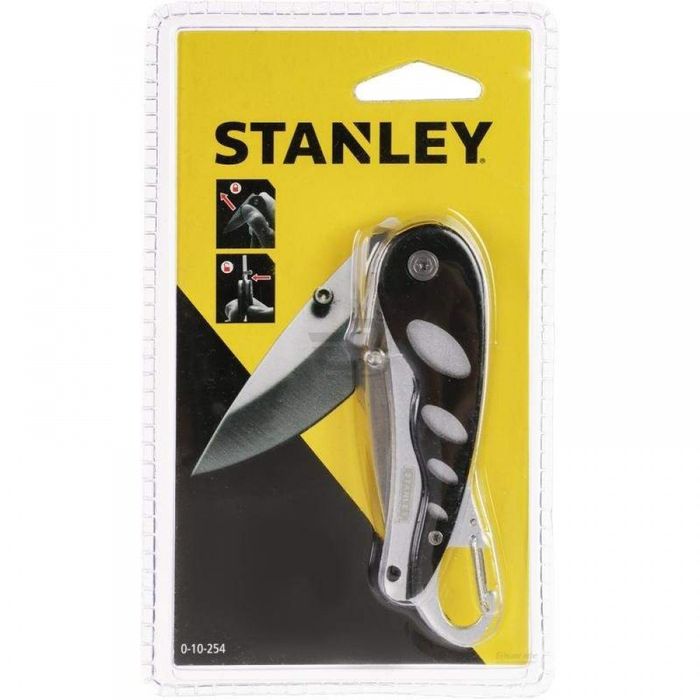 Нож складной Pocket Knife с титанированым клинком, замок лайнер-лок STANLEY 0-10-254 фото 2