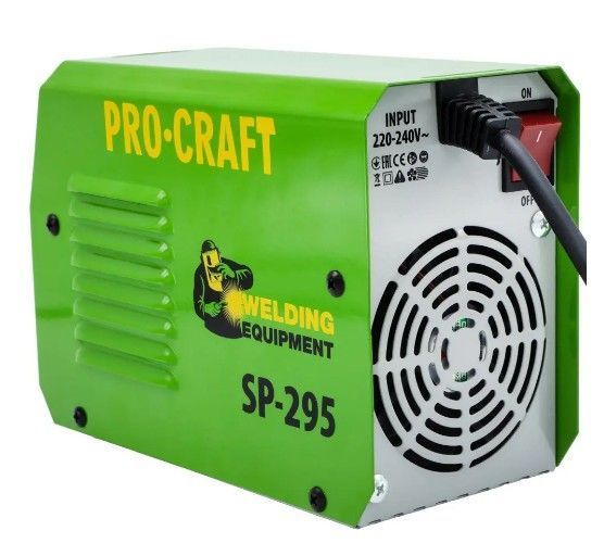 Сварочный аппарат Procraft SP295 (Кейс) + Сварочная маска Procraft SPH90-30 new фото 7