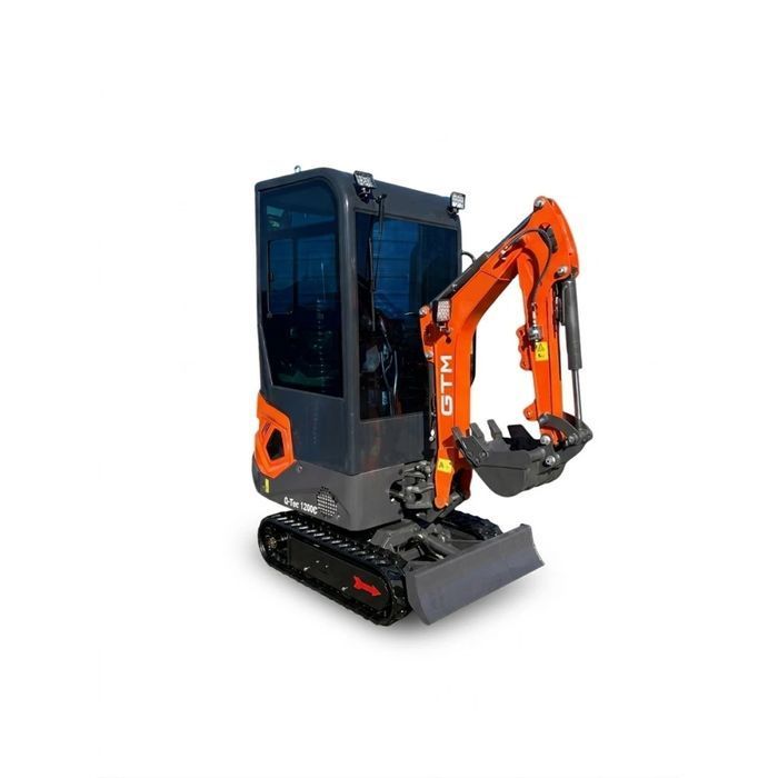 Мини-экскаватор GTM G-Tex 1200Cкг/1.76м с кабиной фото 2