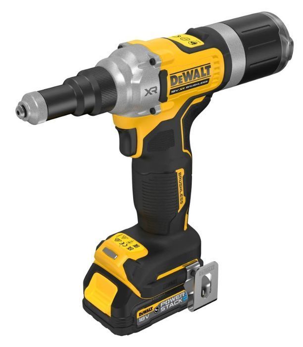 Заклепочник акумуляторний безщітковий DeWALT DCF414E2GT фото 3