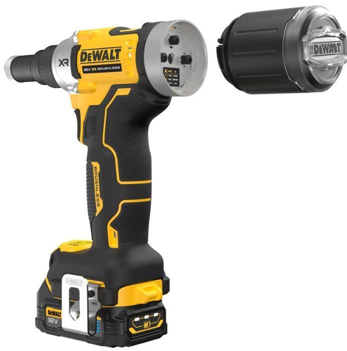 Заклепочник акумуляторний безщітковий DeWALT DCF414E2GT фото 6