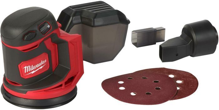 Акумуляторна ексцентрикова шліфувальна машина Milwaukee M18 BOS125-0 (4933464228) (без АКБ і ЗУ) фото 3