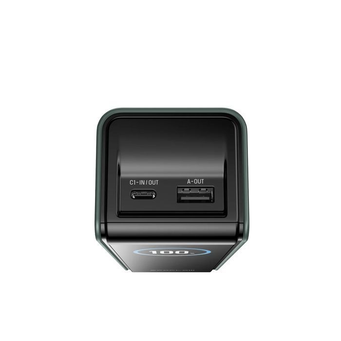 Павербанк EcoFlow RAPID Power Bank 25000mAh зеленый EF-RAPID25K140W-G-EU фото 4