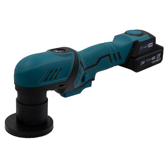 Аккумуляторная эксцентриковая полировальная машина PROFI-TEC PPM-8012SCP Set Professional (2&times;PT1225 (2.5 Ач), зарядное устройство) фото 10