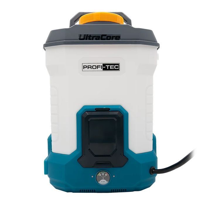 Акумуляторний обприскувач PROFI-TEC PS-12L/20V (20 В, бак 12 л, тиск 4.0 бар, 2.9 л/хв) без АКБ та ЗП, насадки, коробка фото 2