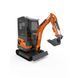 Мини-экскаватор GTM G-Tex 1800NC 1800 кг/2.13м с кабиной