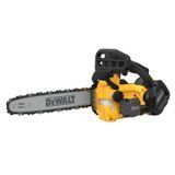Пилка ланцюгова акумуляторна безщіткова з верхньою рукояткою DeWALT, 54 В XR FLEXVOLT, шина 35 см, ланцюг OREGON 0,325, 1.1 мм, автоматична подача масла, без акумулятора і зарядного пристрою, 3.3 кг фото 1