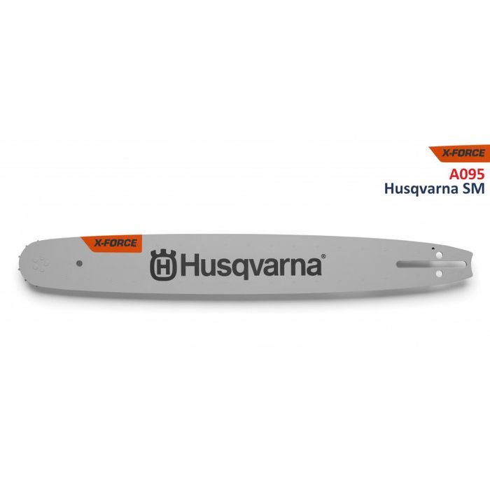 Пильная шина Husqvarna X-Force 13"/33 см, 0.325" Pixel, 1.3 мм, SM, SN, 56DL (5820753-56) фото 1