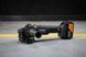 Шліфмашина кутова акумуляторна безщіткова DeWALT, McLaren F1 TEAM SPECIAL EDITION, XR Li-Ion 18 В 5 Аг, d=125 мм, 9000 об/хв, повзунковий (клавішний) вимикач, вага 1.89 кг, 2 акумулятори, зарядний пристрій, валіза TSTAK
