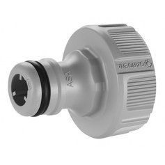 Штуцер резьбовой пластиковый Gardena 3/4 (18221-50) фото 1