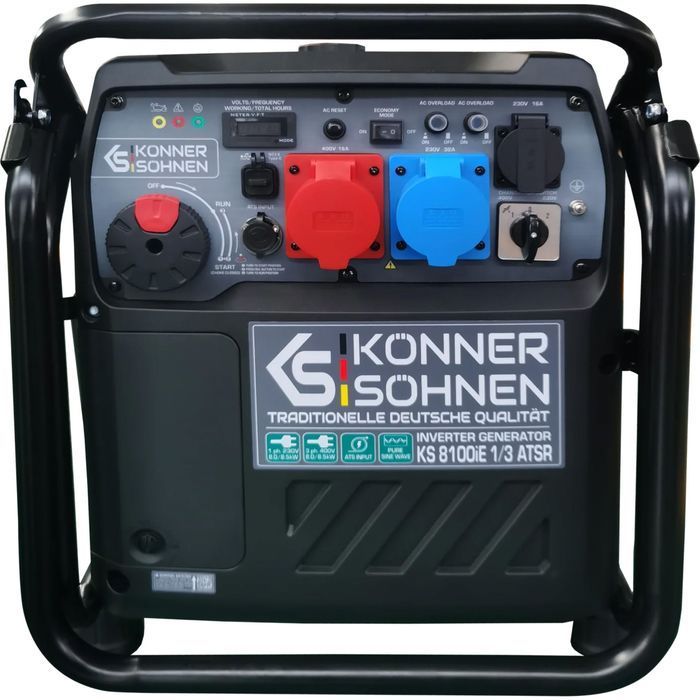 Інверторний бензиновий генератор K&ouml;nner & S&ouml;hnen KS 8100iE 1/3 ATSR (KS 8100iE 1/3 ATSR) фото 2