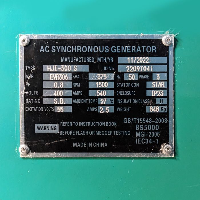 Дизельний генератор PROFI-TEC WDSG375-3 Power MAX (005146) фото 6