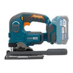 Акумуляторний лобзик PROFI-TEC PJS120 (20 В, безщітковий двигун, хід 25.4 мм, 3500 об/хв) без АКБ та ЗП, коробка фото 1