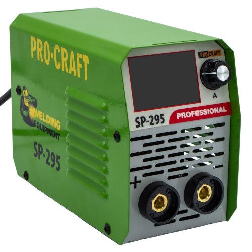 Комплект инверторный сварочный аппарат Procraft SP295 NEW + Маска сварочная Procraft SPH90-800-B фото 4