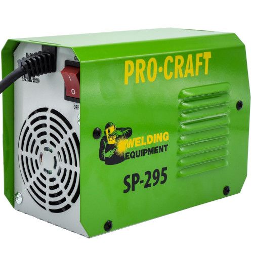 Комплект инверторный сварочный аппарат Procraft SP295 NEW + Маска сварочная Procraft SPH90-800-B фото 6