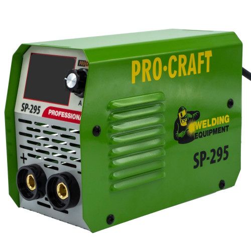 Комплект инверторный сварочный аппарат Procraft SP295 NEW + Маска сварочная Procraft SPH90-800-B фото 2