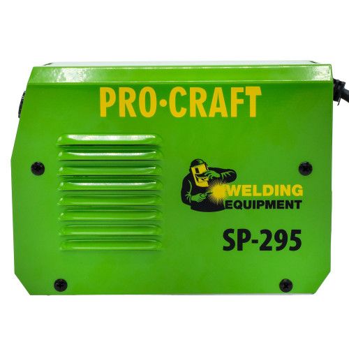 Комплект инверторный сварочный аппарат Procraft SP295 NEW + Маска сварочная Procraft SPH90-800-B фото 3